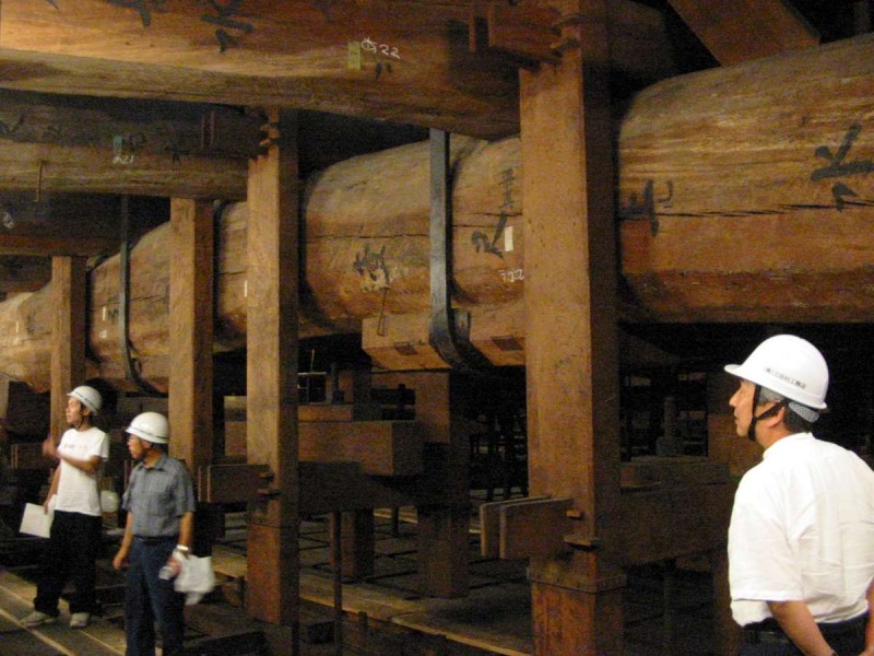 東本願寺大梁