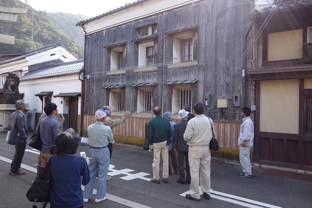 小浜市内の土蔵の見学